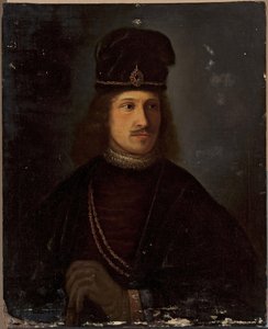 Portrait Of A Man In A Tall Cap — Рембрандт