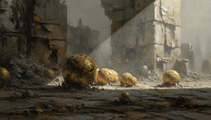 Relics Of An Alchemical Decay — Jacques Villedieu, Neo-expressionism