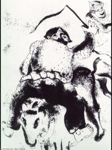 Uncle Mitiai ^ Uncle Miniai — Marc Chagall, Surrealist Expressionism