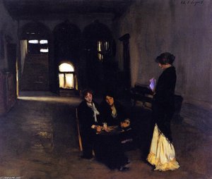 Venetian Bead Stringers — John Singer Sargent, Realism