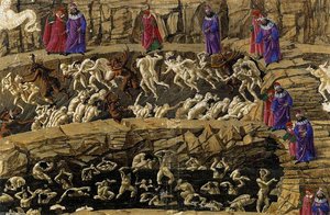 Inferno, Canto Xviii — Sandro Botticelli, Early Renaissance