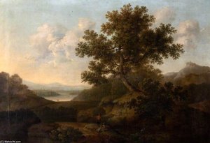 Pastoral Landscape — George Smith