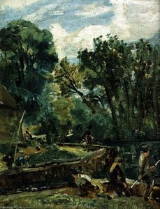 A Study For The Young Waltonians — John Constable, Romanticism