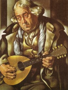The Man On Guitar — Tamara De Lempicka