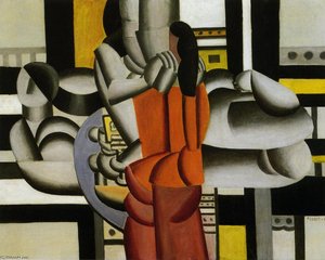 Three Women With The Still Life — Fernand Léger, Cubism
