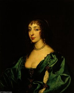 Henrietta Maria - (15) — Sir Anthony Van Dyck
