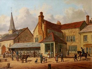 The Fish Shambles, St Nicholas' Chapel and 'The Old Star' Inn, Barnstaple, Devon
