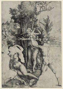 Hercules Am Kreuzweg — Albrecht Dürer