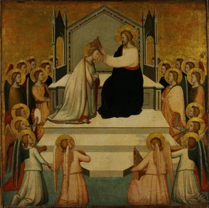 Coronation Of The Virgin — Maso Di Banco, Early Renaissance