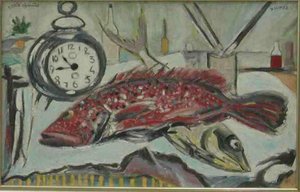 Poisson (loche Rouge) Et Réveil — Tatin D'avesnieres Robert