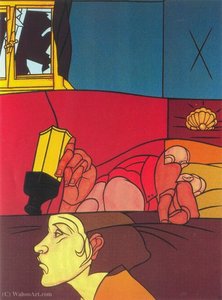 Untitled (536) — Valerio Adami