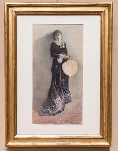 Lady With A Fan — Vincenzo Montefusco