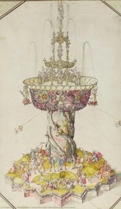 Boceto Para Un Adorno De Mesa O Fuente De Mesa — Albrecht Dürer, Renacimiento Nórdico