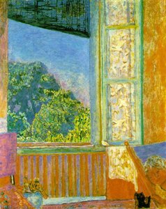 The Open Window, The Phillips Colle — Pierre Bonnard, Post-impressionism