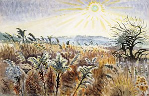Goldener Winteranemonen — Charles Burchfield