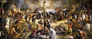 Crucifixion — Jacopo Tintoretto, Baroque