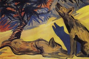 Hyenas — Martiros Sarian