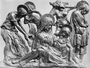 Lamentación Sobre El Cristo Muerto — Donatello
