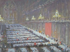Lord Mayor's Banquet in the Guildhall, London, 1963