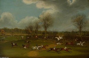 The St Albans Grand Steeplechase - — James Pollard
