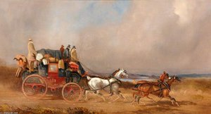 The Dover To London Royal Mail On The Open Road — Charles Cooper Henderson