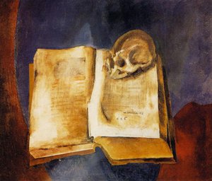 A Skull On The Open Book — Vladimir Tatlin