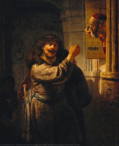 Simson Threatened His Father-in-law — Rembrandt Van Rijn