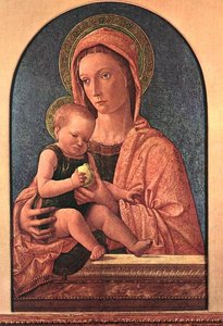 La Madonna Y El Niño — Giovanni Bellini, Renacimiento Temprano