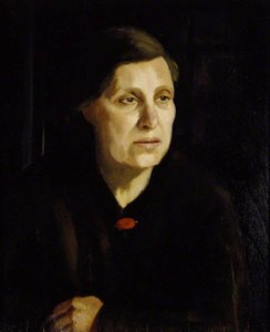 The Artist's Mother (recto) — Richard Carline