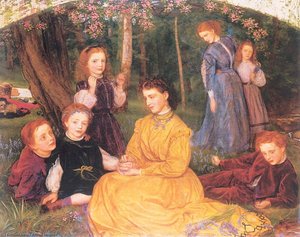 A Birthday Picnic — Arthur Hughes