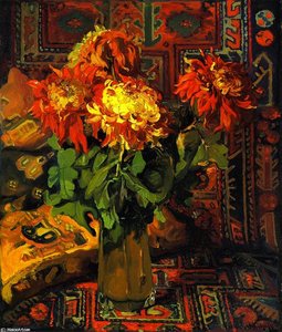 Spider Mums — Franz Bischoff