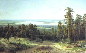 River Kama Near Elabuga — Ivan Ivanovich Shishkin