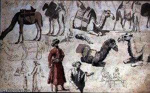 Camel Studies — Louis-françois Cassas