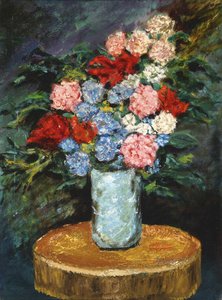 Vase Of Flowers — David Davidovich Burliuk, Neo-primitivism