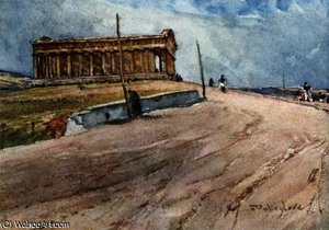 The Temple Of Theseus From The North-west — John Fulleylove