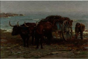 Gathering Seaweed — Edward Henry Potthast