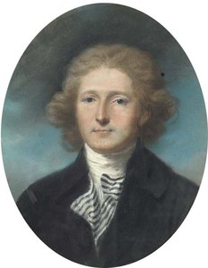 Portrait Of Reverend J. Williamson, Bust-length — Hugh Douglas Hamilton