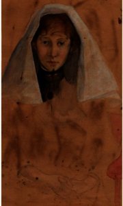 Anna Weir Dressed Like A Nun — Julian Alden Weir
