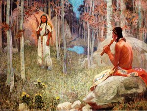 The Love Call — Eanger Irving Couse