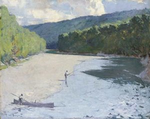 Lower Camp Pool — Frank Weston Benson