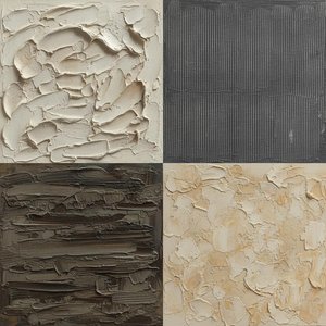 Fragmented Layers Of Charcoal And Umber In Quadrant Motion — David Moreau, Contemporary Abstract