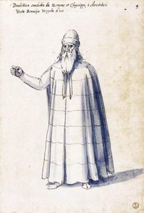 Costume Of The Allegorical Figure ''dialectic'' — Giuseppe Arcimboldo