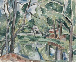A Pond — Pyotr Konchalovsky