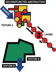 Struktureller Rhythmus In Primärbewegung: Eine Monumentale Studie Des Geometrischen Gleichgewichts — Hélène Muller