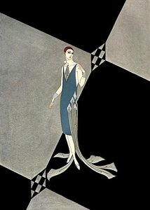 Evening Gown For Manhattan Mary — Erté
