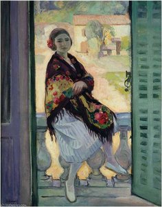 On The Balcony — Henri Lebasque