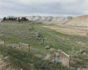 Colstrip, Montana View From Sarpy Creek Road New Mine Area And Spoil Piles — David T Hanson
