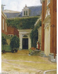 The Courtyard Of The Burge