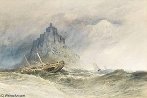 Ships On A Stormy Sea — John Callow