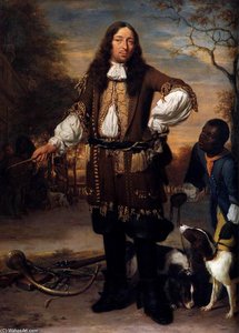 Portrait Of Johan De La Faille — Johannes I Verkolje